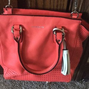 Coach Legacy Coral Mini Tanner Crossbody